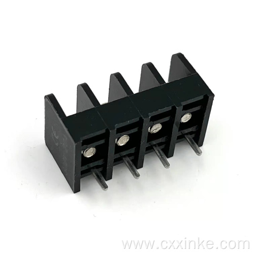 6.35MM pitch fence type PCB terminal block connector